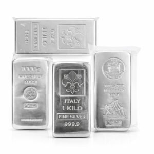 1 kg Silberbarren (diverse Hersteller) 1000g