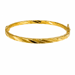 22 Karat Gold Armreif – 5,7 g – 60 x 54 mm