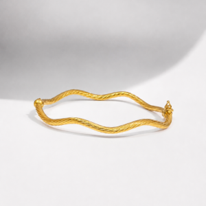 22 Karat Gold Armreif – 4,61 g – 60 x 52 mm