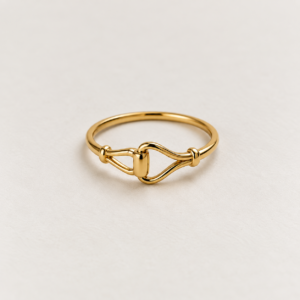 Filigraner Ring aus 14 Karat Gold – 0,93 g – Ringgröße 52