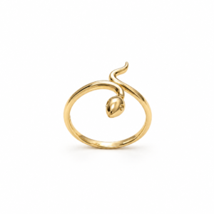 Schlangenring aus 14 Karat Gold – 1,81 g – Ringgröße 58