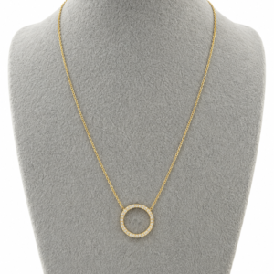 14Karat gold Kreiskette 2,88gr, 47-cm