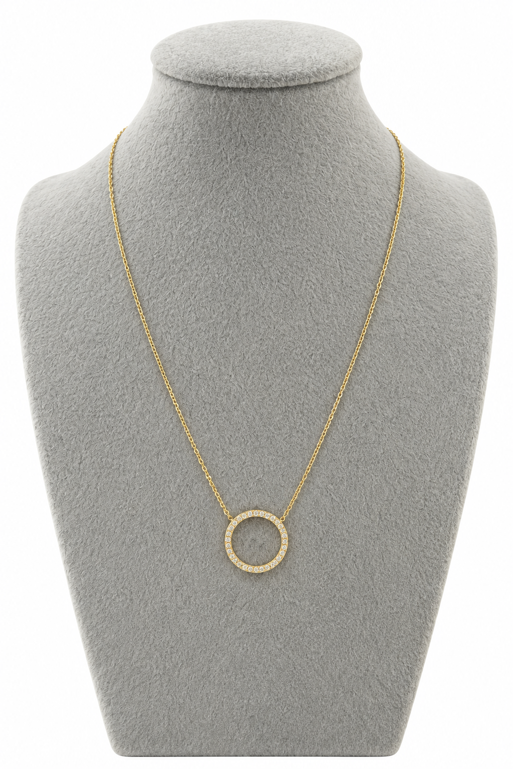 14Karat gold Kreiskette 2,88gr, 47-cm