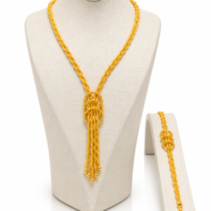 22 Karat Gold Kette mit Armband – 35,66 g