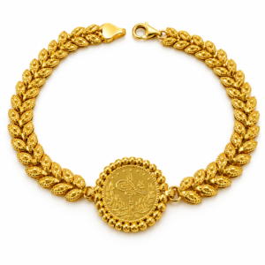 22 Karat Reşat Çeyrek Goldarmband – 916 Gold 9.56gr