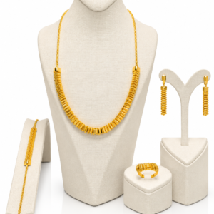 Schmuckset aus 22-karätigem Gold – 52,68 g