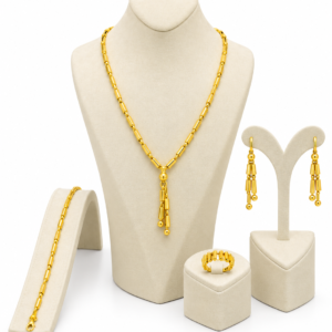 22 Karat Gold Schmuckset – 35,14 g – 4-teilig
