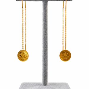 22 Karat Mini Reşat Goldmünzen Ohrringe – 2,93 g | 916 Gold