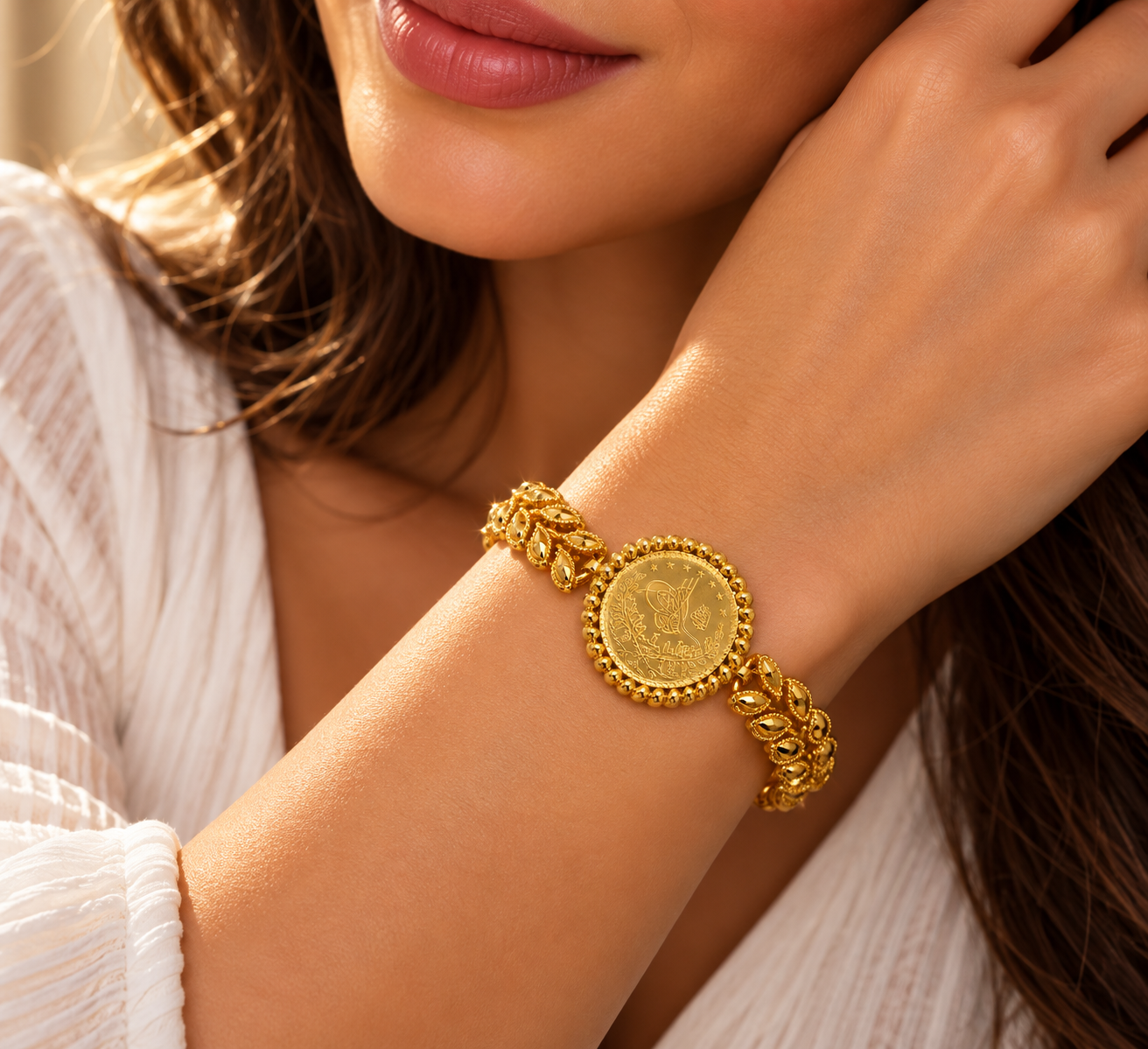 22 Karat Yarım Reşat Goldarmband – 916 Gold | 11,89 g – Bild 2