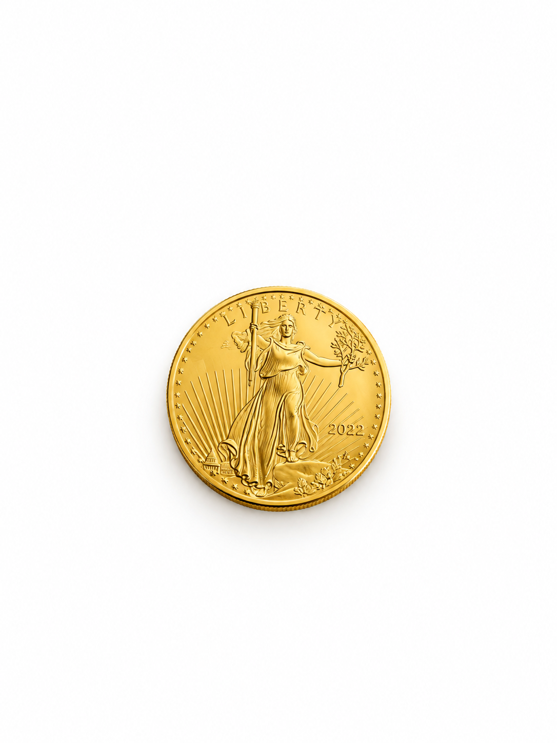 American Eagle 2022 – 1 Unze Goldmünze | 50 USD | USA – Bild 2
