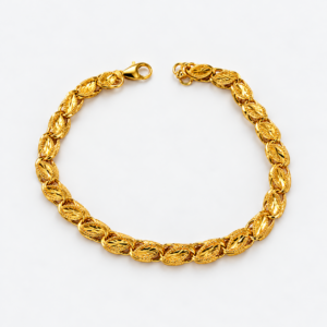 22 Karat Goldarmband mit ovalem Gliederdesign – 916 Gold | 6,38 g